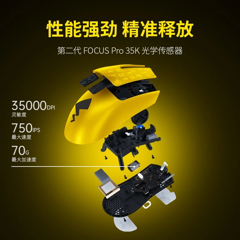 Razer x Pokémon Viper V3 Pro Gaming Mouse Pikachu Edition 8 KHz