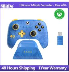 8BitDo Ultimate 3-mode Rare 40th Anniversary Edition Controller with Pro Back Buttons for Xbox Series X|S,Xbox One,PC,Android