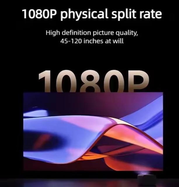 New Xiaomi Redmi 3 Pro Projector Home HD 1080P Bedroom Small Dormitory Student Home MiHome Smart Cinema Projector