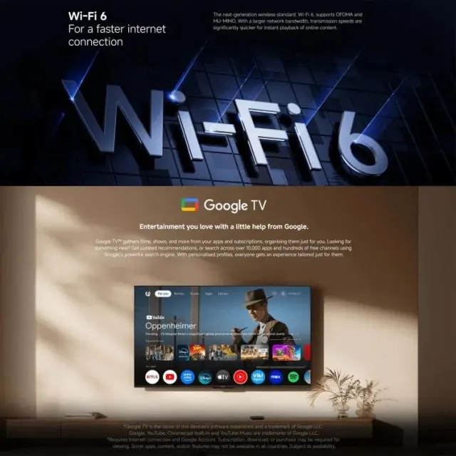 New Xiaomi TV Box S 3rd Gen 4K Ultra HD Google Smart TV Box,2GB+32GB,Global Version