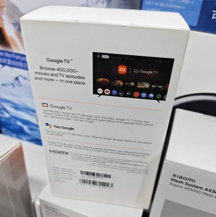 New Xiaomi TV Box S 3rd Gen 4K Ultra HD Google Smart TV Box,2GB+32GB,Global Version