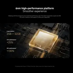 New Xiaomi TV Box S 3rd Gen 4K Ultra HD Google Smart TV Box,2GB+32GB,Global Version