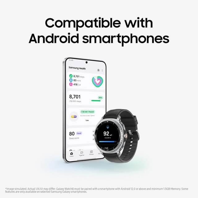 New Samsung Galaxy Watch8 Classic 46mm Global version