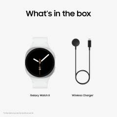 New Samsung Galaxy Watch 8 40mm AI Smart Watch Sport Band Cushion Design 3nm Processor Health & Sleep Coach Fitness Tracker