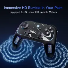 New EasySMX® S10 Gaming Controller for Switch 2: Wake up, TMR Sticks, HD Rumble