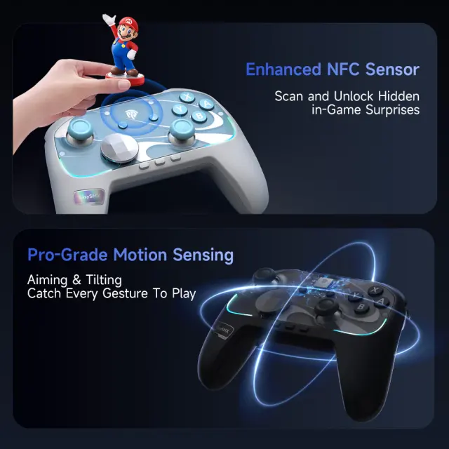 New EasySMX® S10 Gaming Controller for Switch 2: Wake up, TMR Sticks, HD Rumble