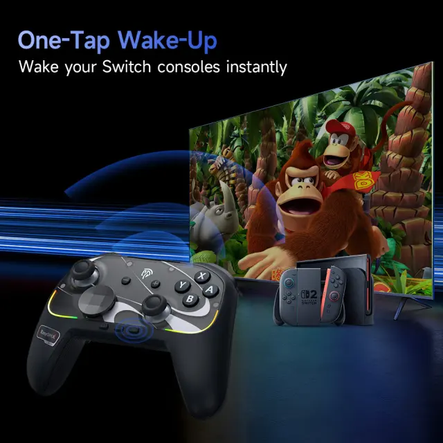 New EasySMX® S10 Gaming Controller for Switch 2: Wake up, TMR Sticks, HD Rumble