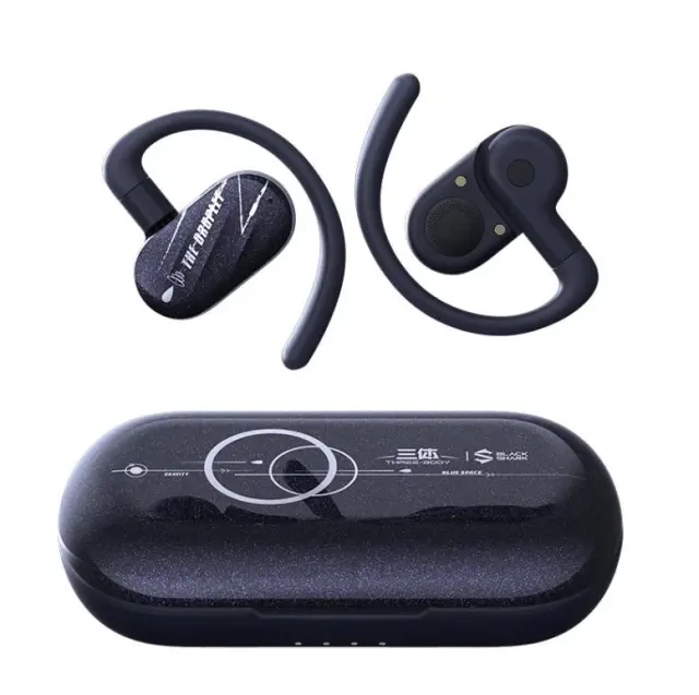 Black Shark JoyBuds Earhook Bluetooth 5.4 Earbuds Pro For iPhone 17 16 Pro Max