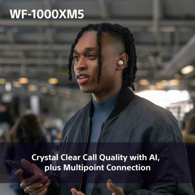 New Sony WF-1000XM5 Wireless Noise Cancelling Earbuds