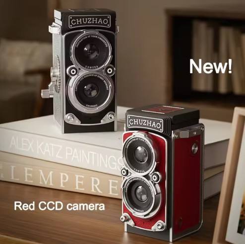 NEW Retro CCD Dual Reflex Camera Digital Camera 1.54inch Screen 1080p Video For Photo Non-professional Camera Kids Birthday Gift
