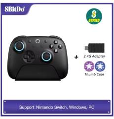 8BitDo - Ultimate 2 Wireless Bluetooth Controller for Nintendo Switch 2,PC,Windows 10,11 with Charging Dock