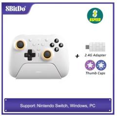 8BitDo - Ultimate 2 Wireless Bluetooth Controller for Nintendo Switch 2,PC,Windows 10,11 with Charging Dock