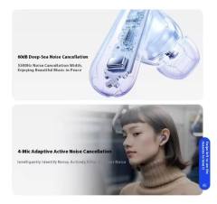 NEW Vivo TWS 5 Wireless Bluetooth Earphones 60dB Deep Sea Intelligent Noise Cancellation