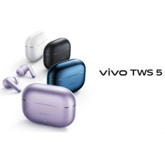 NEW Vivo TWS 5 Wireless Bluetooth Earphones 60dB Deep Sea Intelligent Noise Cancellation