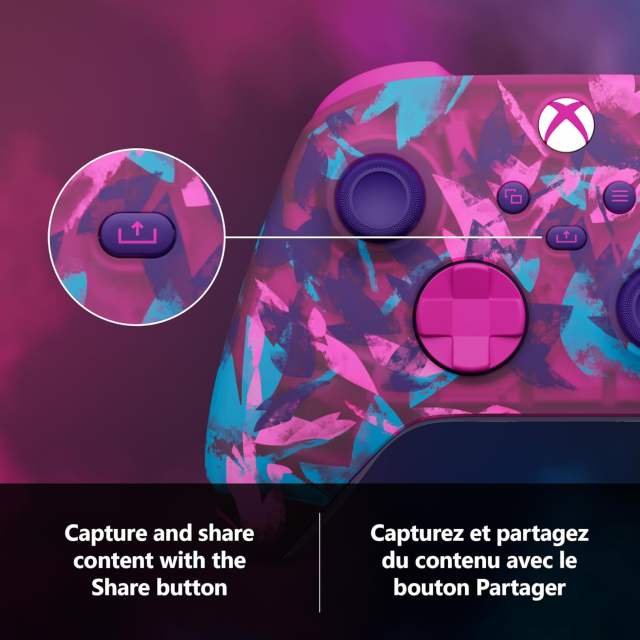Xbox Wireless Controller Ice, Storm, Heart Breaker Special Edition – Xbox Series X|S Xbox One PCs and Cloud-Enabled Devices