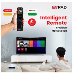 全新行貨 EVPAD 12P 智能媒體播放器 (4+64GB) 電視盒子TV BOX 國際版
