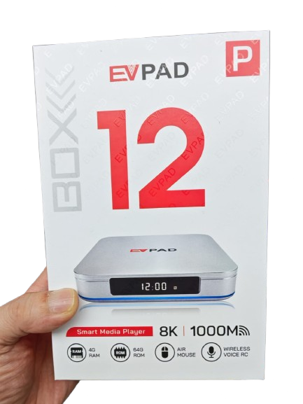全新行貨 EVPAD 12P 智能媒體播放器 (4+64GB) 電視盒子TV BOX 國際版