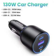New UGREEN 130W USB C Car Charger