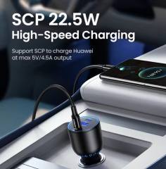 New UGREEN 130W USB C Car Charger