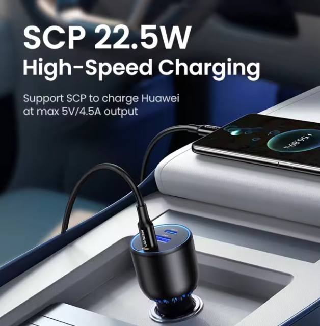 New UGREEN 130W USB C Car Charger