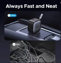 NEW UGREEN 145W 90W 60W Car Charger 3 USB-C & 1 USB-A Ports PD QC4.0 Fast Charging