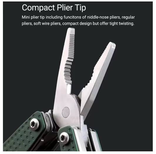 NEW NexTool Mini Flagship 10in1 Multifunction Folding EDC Scissors Screwdriver Pliers Bottle Opener Outdoor Tool