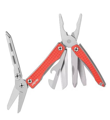 NEW NexTool Mini Flagship 10in1 Multifunction Folding EDC Scissors Screwdriver Pliers Bottle Opener Outdoor Tool