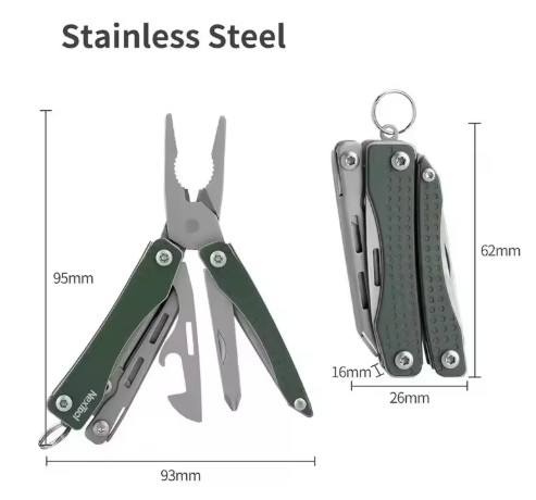 NEW NexTool Mini Flagship 10in1 Multifunction Folding EDC Scissors Screwdriver Pliers Bottle Opener Outdoor Tool