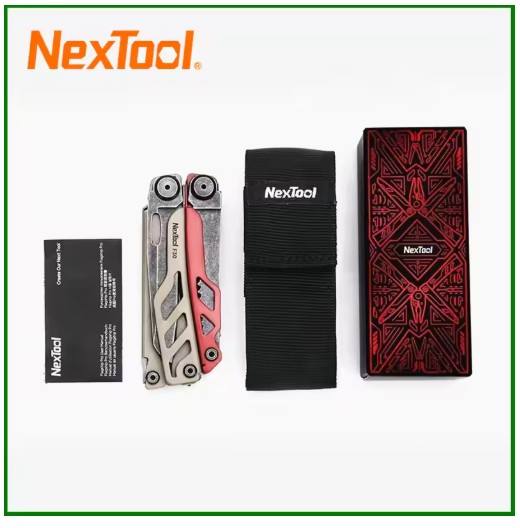 New NexTool Flagship Pro F30 Multitool Pliers 16 in 1 Multi Tool EDC Outdoor Camping Equipment Red-Brown