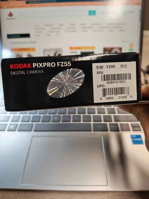 KODAK PIXPRO FZ55-RD 16MP Digital Camera 5X Optical Zoom 28mm Wide Angle 1080P Full HD Video 2.7" LCD Vlogging Camera