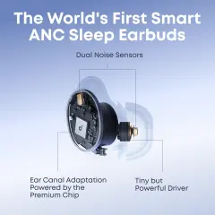 NEW Soundcore Sleep A30 The World's First Smart ANC Sleep Earbuds