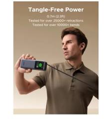 NEW UGREEN Nexode Pro 165W Power Bank 20000mAh Large Capacity Built-in 65CM Cable Mobile Power TFT Screen Digital Display