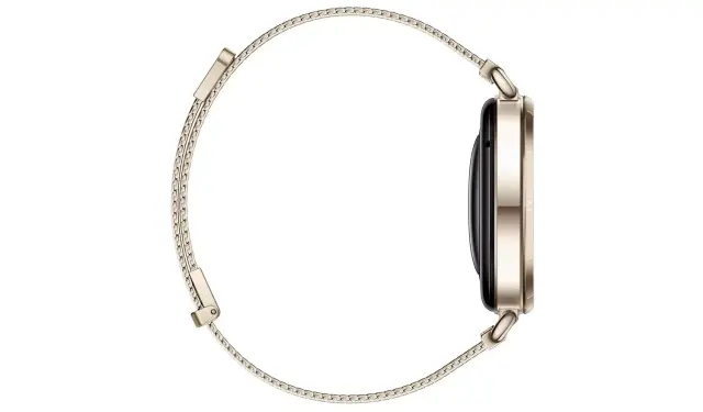 Huawei WATCH GT6 41mm stainless steel case Smartwatch and gold strap