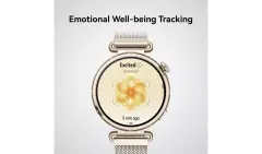 Huawei WATCH GT6 41mm stainless steel case Smartwatch and gold strap