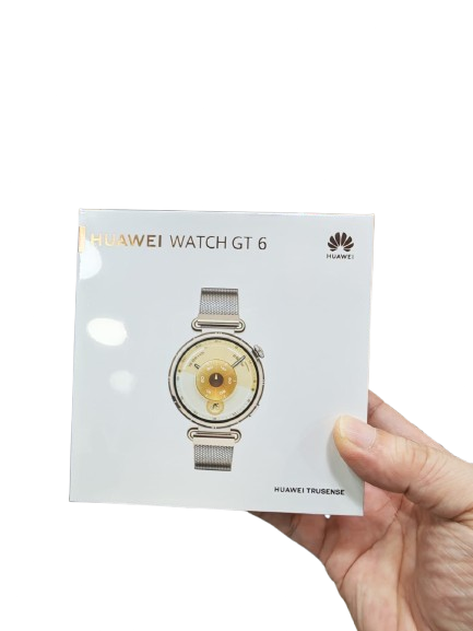 Huawei WATCH GT6 41mm stainless steel case Smartwatch and gold strap