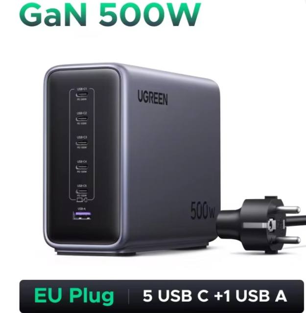 NEW UGREEN Nexode 500W GaN Charging Station