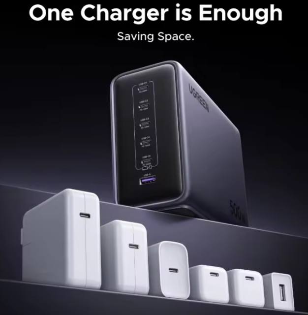 NEW UGREEN Nexode 500W GaN Charging Station
