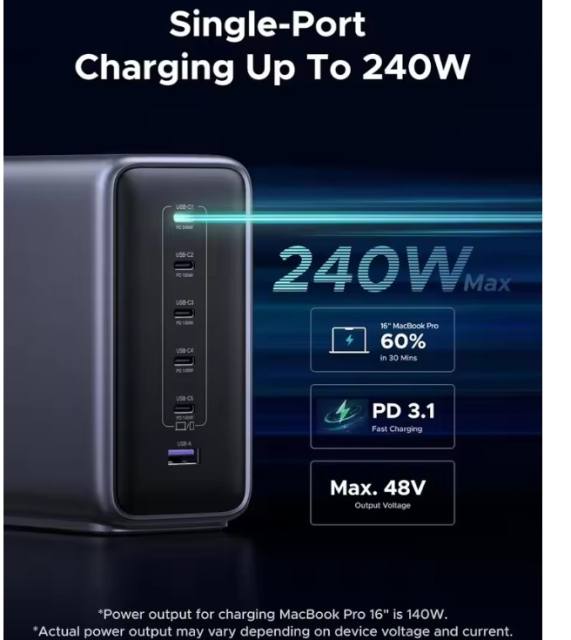 NEW UGREEN Nexode 500W GaN Charging Station