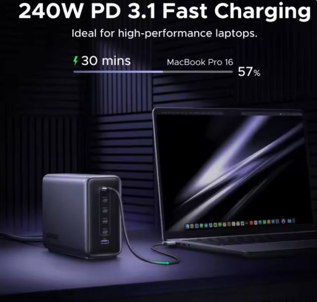 NEW UGREEN Nexode 500W GaN Charging Station