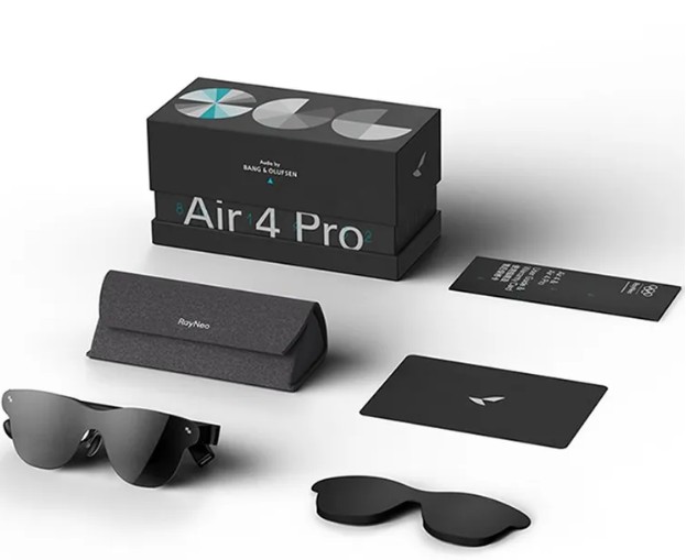 NEW RayNeo Air 4 Pro AR Glasses with audio by B&O