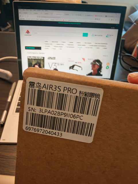 2025 New RayNeo Air 3S Pro AR Air3s Pro Glasses