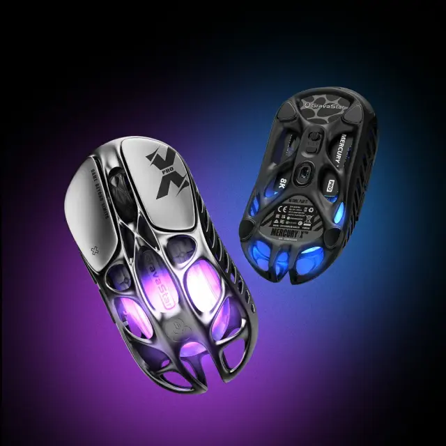 NEW Gravastar Mercury X Pro 8KHz Wireless Gaming Mouse