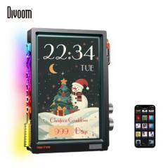 Divoom Times Frame Smart HD Screen 10.1" DIY Digital Clock Crypto Stocks Weather Calendar Tech Gift Desk