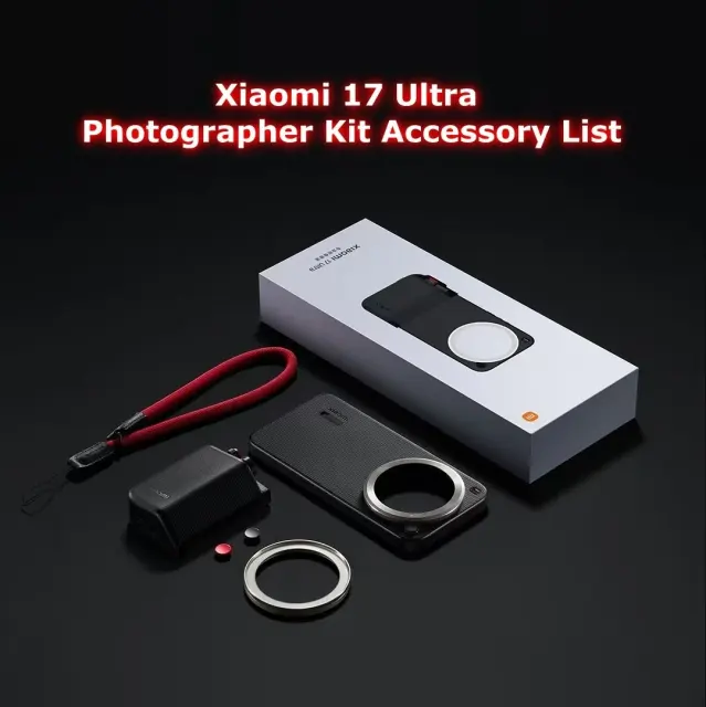 NEW Xiaomi 17 Ultra Official Professional Photography Set Photographer Kit