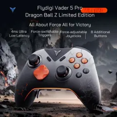 NEW Flydigi Vader 5 Pro Wireless Controller Dragon Ball Z Limited Edition