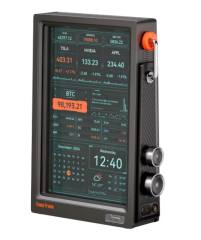 Divoom Times Frame Smart HD Screen 10.1" DIY Digital Clock Crypto Stocks Weather Calendar Tech Gift Desk