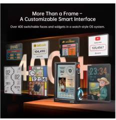 Divoom Times Frame Smart HD Screen 10.1" DIY Digital Clock Crypto Stocks Weather Calendar Tech Gift Desk