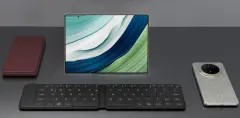 NEW BOW Touch Foldable Ultra Slim Bluetooth Keyboard For HUAWEI Mate XTs Ultimate
