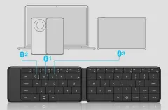 NEW BOW Touch Foldable Ultra Slim Bluetooth Keyboard For HUAWEI Mate XTs Ultimate