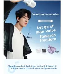 NEW ANKER Soundcore C50i Ear Clip Wireless Bluetooth Headphones with Dustproof and Waterproof Features